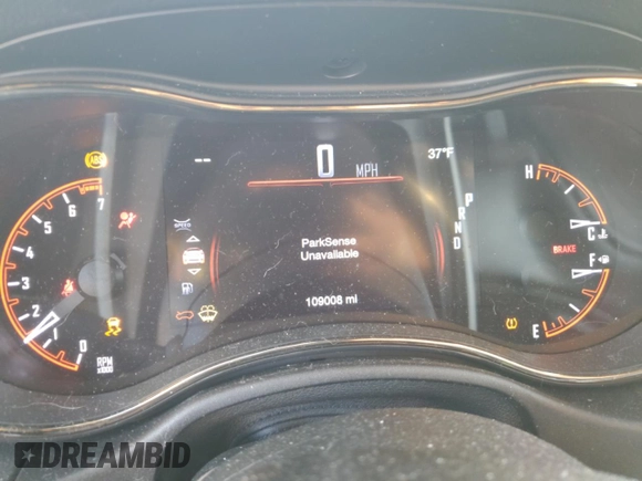 2018 Dodge Durango GT z VIN 1C4RDJDG1JC345532, wystawiony jako Copart lot #83110804 z przebiegiem 109 008 mil mil oraz Szkoda całkowita • Salvage title. Historia ofert i sprzedaży dostępna na DreamBid. Obrazek 9.