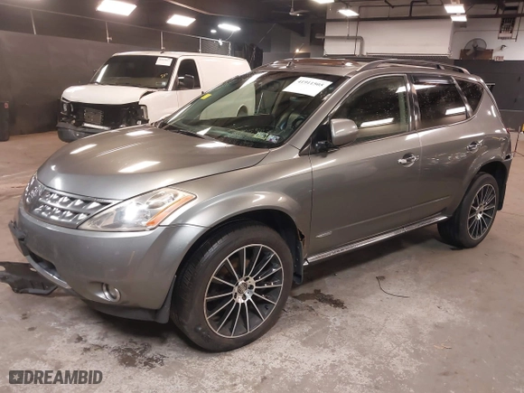 2007 Nissan Murano SL with VIN JN8AZ08W57W625573, listed as a IAAI auction lot 41911505 with 193,276 mi miles. Bid and sale history available at carsss.com. Image 17.