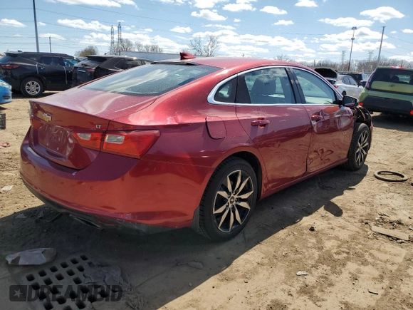 2016 Chevrolet Malibu LT with VIN 1G1ZF5SX9GF267361, listed as a Copart auction lot 53273495 with 41,386 mi miles and Clean Title. Bid and sale history available at DreamBid. Image 3.