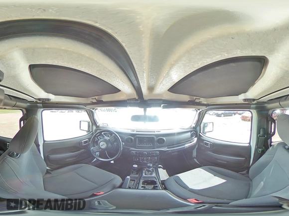 2019 Jeep Wrangler Unlimited Sport S with VIN 1C4HJXDG7KW533575, listed as a Copart auction lot 57068125 with 77,669 mi miles and Salvage title. Bid and sale history available at DreamBid. Image 15.