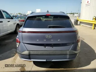 2024 Hyundai Kona SEL with VIN KM8HC3A68RU006550, listed as a Copart auction lot 51911685 with 8,620 mi miles and Salvage Title. Bid and sale history available at DreamBid. Image 6.
