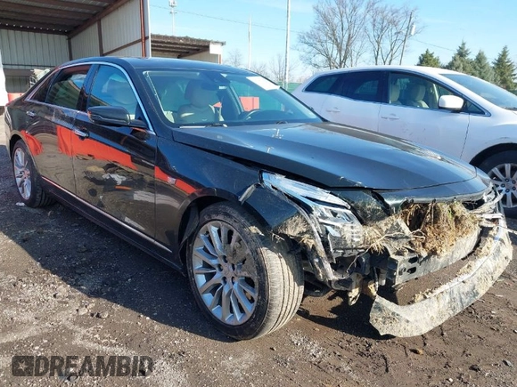 2017 Cadillac CT6 AWD with VIN 1G6KB5RS6HU124768, listed as a IAAI auction lot 41985931 with 119,606 mi miles and . Bid and sale history available at DreamBid. Image 1.