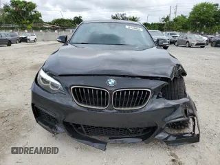 2021 BMW 2 Series M240i with VIN WBA2J5C09M7H38505, listed as a Copart auction lot 72758454 with 23,360 mi miles and Salvage Title. Bid and sale history available at carsss.com. Image 5.