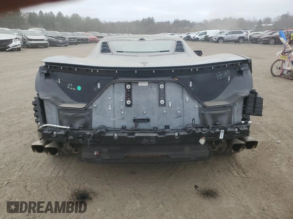 2024 Chevrolet Corvette 1LT with VIN 1G1YA2D44R5103357, listed as a Copart auction lot 46390865 with 15,960 mi miles and Salvage title. Bid and sale history available at DreamBid. Image 6.