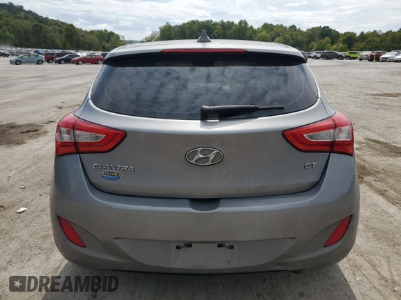 2014 Hyundai Elantra GT with VIN KMHD35LH8EU178662, listed as a Copart auction lot 71918544 with 185,126 mi miles and Salvage Title. Bid and sale history available at carsss.com. Image 6.