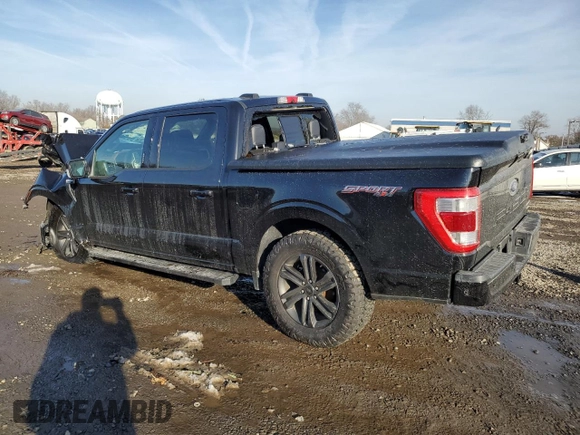 2021 Ford F-150 XL с VIN 1FTFW1E85MFC16295, выставлен на аукционе Copart как лот 86412154 с пробегом 28 357 миль миль и Списание • Salvage title. История ставок и продаж доступна на DreamBid. Изображение 2.
