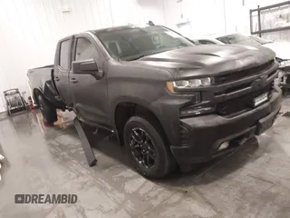 2021 Chevrolet Silverado 1500 RST with VIN 1GCRYEEDXMZ135111, listed as a IAAI auction lot 41398152 with 54,051 mi miles and . Bid and sale history available at DreamBid. Image 1.