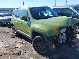 2016 Jeep Renegade Latitude with VIN ZACCJBBTXGPD18290, listed as a IAAI auction lot 41399537 with 49,749 mi miles. Bid and sale history available at carsss.com. Image 1.
