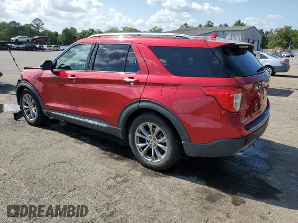 2020 Ford Explorer Limited z VIN 1FMSK8FH3LGC04006, wystawiony jako Copart lot #55095325 z przebiegiem 55 524 mil mil oraz Szkoda całkowita • Salvage title. Historia ofert i sprzedaży dostępna na DreamBid. Obrazek 2.