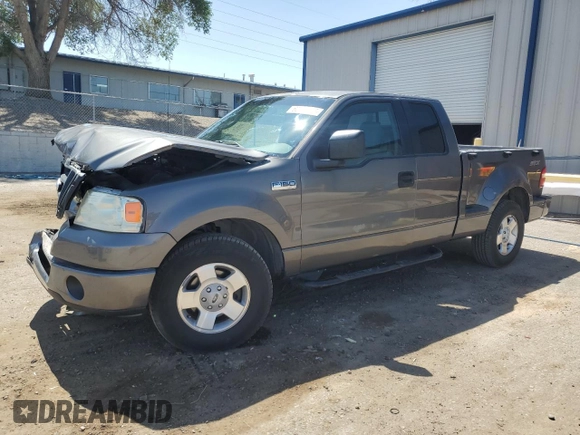 2006 Ford F-150 STX with VIN 1FTRX02W06KB84129, listed as a Copart auction lot 60349115 with 132,768 mi miles and Salvage title. Bid and sale history available at DreamBid. Image 1.