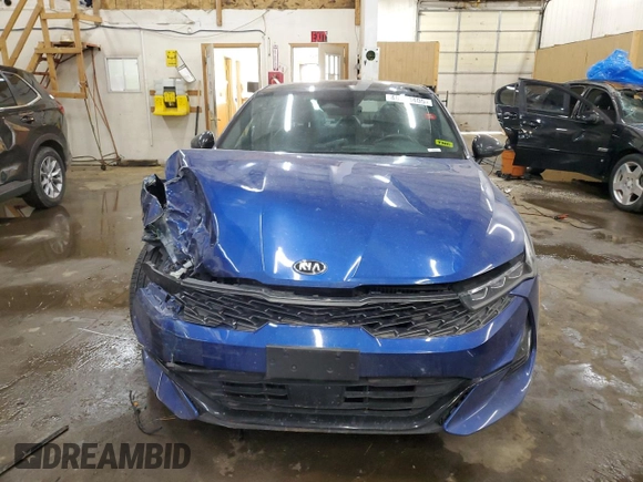 2021 Kia K5 GT-Line with VIN 5XXG64J27MG052234, listed as a Copart auction lot 48083405 with 80,491 mi miles and Salvage Title. Bid and sale history available at carsss.com. Image 5.