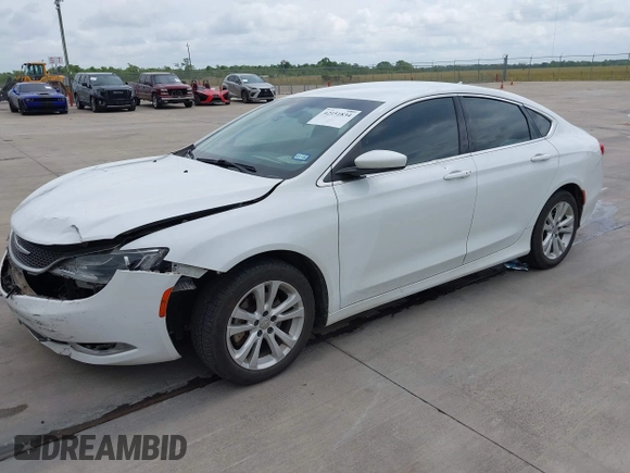 2015 Chrysler 200 Limited z VIN 1C3CCCAB1FN597777, wystawiony jako IAAI lot #42151834 z przebiegiem 257 628 mil mil oraz . Historia ofert i sprzedaży dostępna na DreamBid. Obrazek 2.