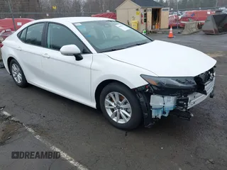 2025 Toyota Camry LE with VIN 4T1DAACK1SU504839, listed as a IAAI auction lot 41845964 with 11,934 mi miles and . Bid and sale history available at DreamBid. Image 1.