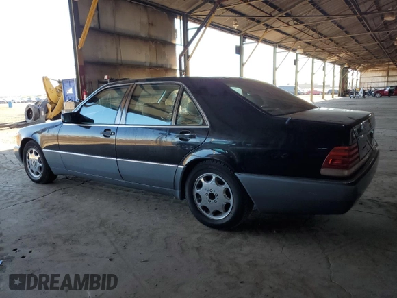 1994 Mercedes-Benz S with VIN WDBGA51E9RA172939, listed as a Copart auction lot 79572884 with 86,315 mi miles and Clean Title. Bid and sale history available at DreamBid. Image 2.