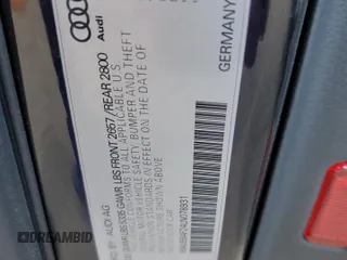 2020 Audi A6 Premium Plus with VIN WAUE8AF24LN078931, listed as a Copart auction lot 75768544 with 49,682 mi miles and Salvage Title. Bid and sale history available at carsss.com. Image 12.