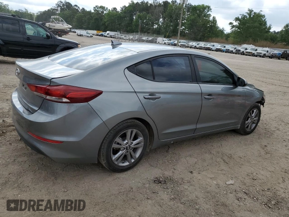 2018 Hyundai Elantra SEL z VIN KMHD84LFXJU599741, wystawiony jako Copart lot #53641575 z przebiegiem 56 600 mil mil oraz Szkoda całkowita • Salvage title. Historia ofert i sprzedaży dostępna na DreamBid. Obrazek 3.