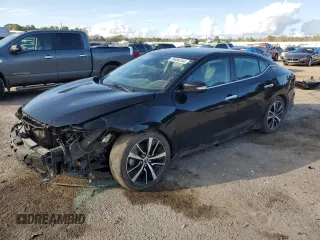 2021 Nissan Maxima SV with VIN 1N4AA6CV4MC507800, listed as a Copart auction lot 48749595 with 82,037 mi miles and Salvage Title. Bid and sale history available at DreamBid. Image 1.