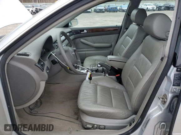 2002 Audi A6 3.0L with VIN WAULT64B62N104952, listed as a Copart auction lot 51738065 with 100,225 mi miles and Salvage Title. Bid and sale history available at carsss.com. Image 7.