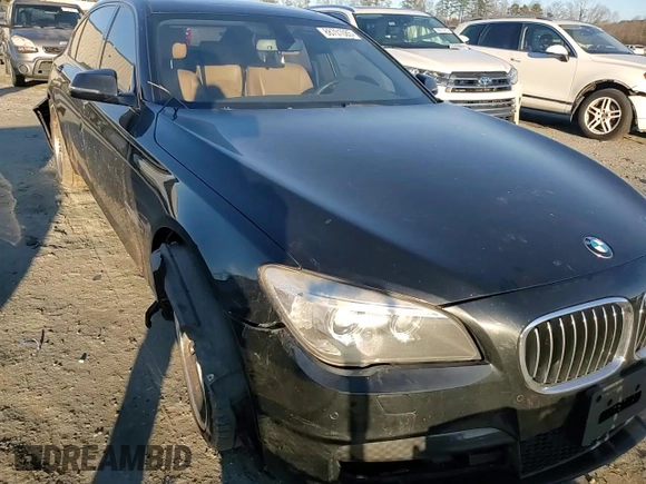 2013 BMW 7 Series 740Li xDrive with VIN WBAYF4C53DD281514, listed as a Copart auction lot 88701085 with 147,588 mi miles and Salvage title. Bid and sale history available at DreamBid. Image 11.