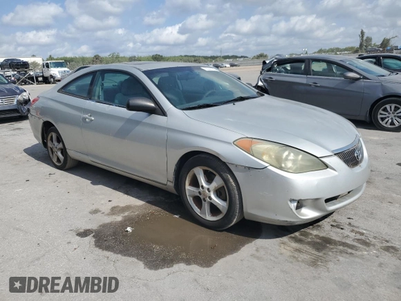 2005 Toyota Solara SE z VIN 4T1CA38P25U059950, wystawiony jako Copart lot #55393765 z przebiegiem 147 669 mil mil oraz Czysty tytuł • Clean title. Historia ofert i sprzedaży dostępna na DreamBid. Obrazek 4.