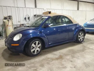 2006 Volkswagen Beetle z VIN 3VWRF31Y56M323734, wystawiony jako Copart lot #80154534 z przebiegiem 130 059 mil mil oraz Czysty tytuł • Clean title. Historia ofert i sprzedaży dostępna na DreamBid. Obrazek 1.