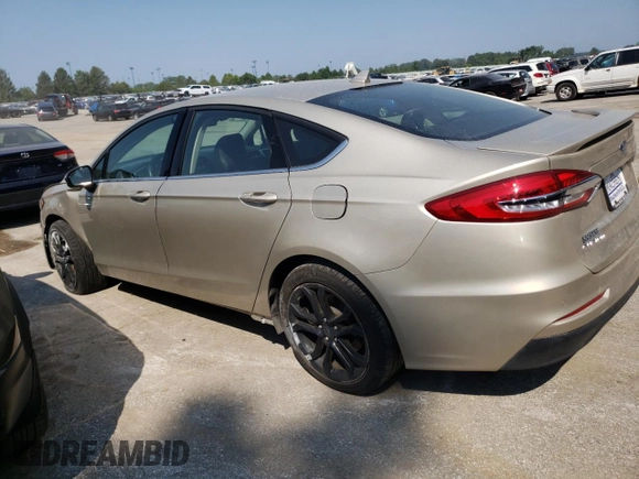 2019 Ford Fusion SE with VIN 3FA6P0HD3KR172819, listed as a Copart auction lot 66011524 with 57,895 mi miles and Salvage Title. Bid and sale history available at carsss.com. Image 2.