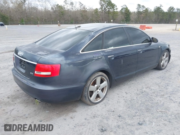 2005 Audi A6 with VIN WAUDG74F35N119978, listed as a IAAI auction lot 41835642 with 205,660 mi miles. Bid and sale history available at carsss.com. Image 4.