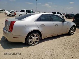 2008 Cadillac CTS RWD with VIN 1G6DF577180156692, listed as a Copart auction lot 57950645 with 221,679 mi miles and Salvage title. Bid and sale history available at DreamBid. Image 3.