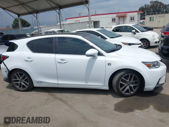 2017 Lexus CT 200h with VIN JTHKD5BH4H2283160, listed as a IAAI auction lot 42383036 with 115,582 mi miles and . Bid and sale history available at DreamBid. Image 14.