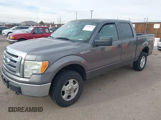 2009 Ford F-150 XL with VIN 1FTPW14V99KC52405, listed as a IAAI auction lot 41510394 with 166,245 mi miles. Bid and sale history available at carsss.com. Image 17.