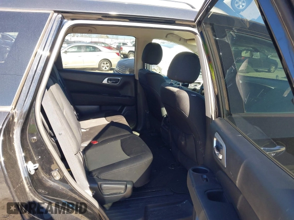 2017 Nissan Pathfinder S with VIN 5N1DR2MN6HC621290, listed as a IAAI auction lot 41691799 with 166,996 mi miles and . Bid and sale history available at DreamBid. Image 8.