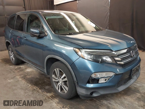2016 Honda Pilot EX-L with VIN 5FNYF6H54GB105964, listed as a IAAI auction lot 42006560 with 110,466 mi miles. Bid and sale history available at carsss.com. Image 1.