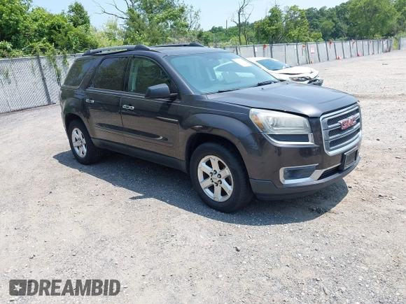 2014 GMC Acadia SLE with VIN 1GKKRNED3EJ201940, listed as a IAAI auction lot 42435076 with 132,505 mi miles and . Bid and sale history available at DreamBid. Image 1.