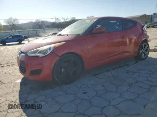 2014 Hyundai Veloster RE:FLEX z VIN KMHTC6AD2EU198956, wystawiony jako Copart lot #50183505 z przebiegiem 139 317 mil mil oraz Szkoda całkowita • Salvage title. Historia ofert i sprzedaży dostępna na DreamBid. Obrazek 1.