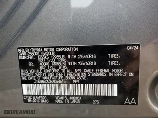 2024 Toyota bZ4X XLE with VIN JTMABACA3RA064615, listed as a Copart auction lot 71228524 with 6,828 mi miles and Salvage Title. Bid and sale history available at carsss.com. Image 13.