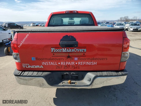 2008 Toyota Tundra 2WD Truck with VIN 5TFRU54178X014847, listed as a Copart auction lot 45905095 with NaN miles and Clean Title. Bid and sale history available at carsss.com. Image 6.