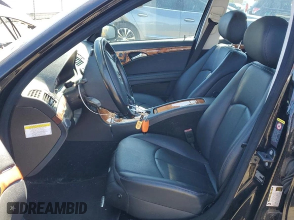 2009 Mercedes-Benz E-Class Luxury 3.5L with VIN WDBUF56X99B373751, listed as a Copart auction lot 50135705 with 116,204 mi miles and Salvage Title. Bid and sale history available at carsss.com. Image 7.