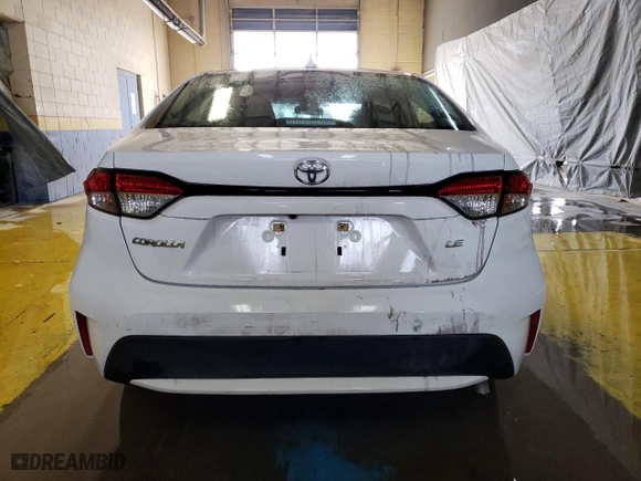 2022 Toyota Corolla LE with VIN 5YFEPMAE2NP295635, listed as a Copart auction lot 49228055 with 91,082 mi miles and Clean Title. Bid and sale history available at carsss.com. Image 6.