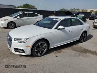 2018 Audi A4 Premium Plus z VIN WAUENAF4XJN016666, wystawiony jako Copart lot #59632145 z przebiegiem Nie podano mil oraz Czysty tytuł • Clean title. Historia ofert i sprzedaży dostępna na DreamBid. Obrazek 1.