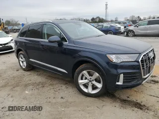2023 Audi Q7 Premium Plus with VIN WA1LCBF74PD027929, listed as a Copart auction lot 44027295 with 16,982 mi miles and Salvage title. Bid and sale history available at DreamBid. Image 4.