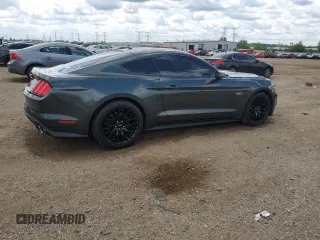 2015 Ford Mustang GT with VIN 1FA6P8CFXF5348412, listed as a Copart auction lot 58665155 with 41,878 mi miles and Salvage title. Bid and sale history available at DreamBid. Image 3.