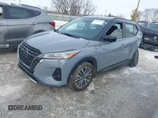 2021 Nissan Kicks SR with VIN 3N1CP5DV3ML473074, listed as a IAAI auction lot 41589975 with 54,769 mi miles. Bid and sale history available at carsss.com. Image 18.