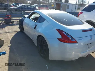 2017 Nissan 370Z with VIN JN1AZ4EHXHM954875, listed as a IAAI auction lot 41641554 with 101,093 mi miles. Bid and sale history available at carsss.com. Image 3.