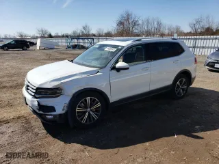 2018 Volkswagen Tiguan SEL Premium with VIN 3VV4B7AX7JM087184, listed as a Copart auction lot 49689245 with 133,942 mi miles and Salvage Title. Bid and sale history available at carsss.com. Image 1.