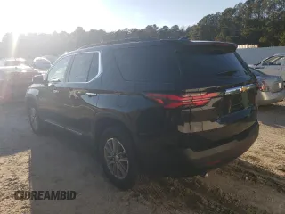 2022 Chevrolet Traverse LT Leather with VIN 1GNERHKW4NJ133767, listed as a Copart auction lot 85268164 with 56,951 mi miles and Salvage Title. Bid and sale history available at carsss.com. Image 2.
