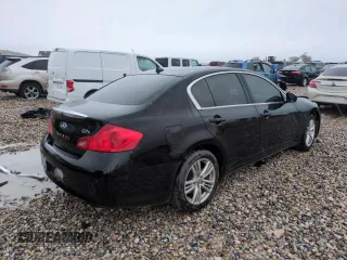 2013 Infiniti G37 x with VIN JN1CV6AR2DM762472, listed as a Copart auction lot 53565455 with 219,020 mi miles and Salvage Title. Bid and sale history available at carsss.com. Image 3.