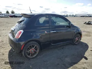 2012 FIAT 500 Abarth z VIN 3C3CFFFH4CT384033, wystawiony jako Copart lot #52649595 z przebiegiem 99 244 mil mil oraz Czysty tytuł • Clean title. Historia ofert i sprzedaży dostępna na DreamBid. Obrazek 3.