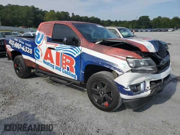 2017 Chevrolet Colorado 2WD LT with VIN 1GCHSCEN5H1329706, listed as a Copart auction lot 71002134 with 97,156 mi miles and Salvage Title. Bid and sale history available at carsss.com. Image 4.