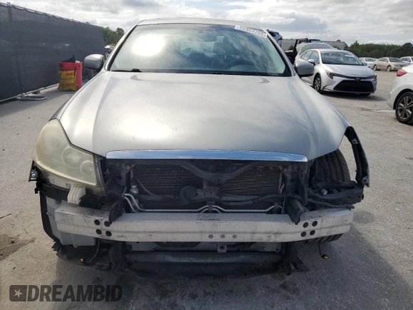 2007 Infiniti M x with VIN JNKAY01FX7M452782, listed as a Copart auction lot 50883765 with 119,387 mi miles and Salvage Title. Bid and sale history available at DreamBid. Image 5.