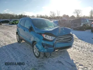 2018 Ford EcoSport SE z VIN MAJ3P1TE5JC206152, wystawiony jako Copart lot #84509564 z przebiegiem 16 825 mil mil oraz Szkoda całkowita • Salvage title. Historia ofert i sprzedaży dostępna na DreamBid. Obrazek 12.